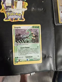 Pokemon Sceptile 120 HP Holo Rare 11/109 Ruby & Sapphire English Card - Image 2
