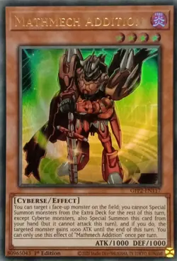 GFP2-EN117 MATHMECH ADDITION ULTRA RARE 1ST EDITION YuGiOh CARD - Image 1