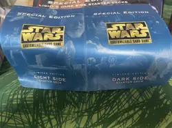 1998 Star Wars Customizable Card Game Orig Box Light / Dark Starter Decks SpecEd - Image 3