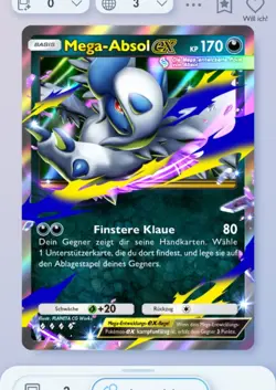 Mega Absol ex (GER) | Pokemon TCGP Pocket | DIGITAL CARD ♦♦♦♦ FAST - Image 1