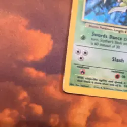 Pokemon TCG Scyther Jungle Holo Rare Unlimited Card 10/64 70HP Basic - Image 4