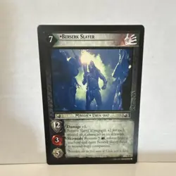 Decipher Berserk Slayer Minion The Lord of the Rings TCG 2003 Card 5R47 12/3/5 - Image 1