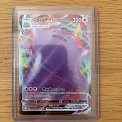 Ditto Vmax 51/72 Holo Full Art Ultra Rare Pokemon Card Shining Fates - Image 1