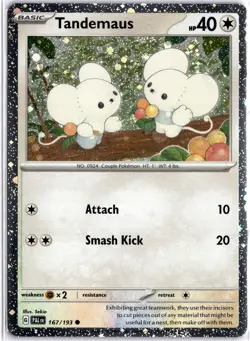 Tandemaus (Cosmos Foil) 167/193 HOLO Near Mint - Miscellaneous Cards & Products - Image 1