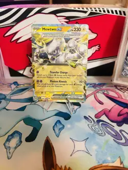 ⚡ Pokemon SV Paradox Rift Mewtwo ex 58 Double Rare card Lightning Type - Image 2