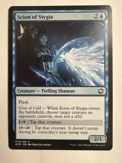 MTG Scion of Stygia Adventures in the Forgotten Realms 070/281 - Image 1