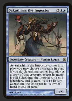 Magic The Gathering Sakashima the Impostor The List Reprints Regular - Image 1