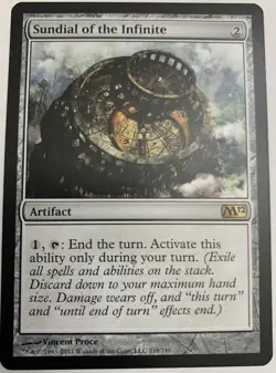 Sundial of the Infinite x1 MTG Core Set 2012 - Image 1