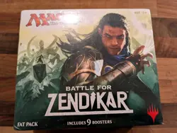 MTG Magic: the Gathering Battle for Zendikar Fat Pack NEW Sealed! - Image 1