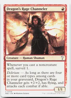 Dragon's Rage Channeler (White Border) *Regular* MB2 56 NM - Image 1