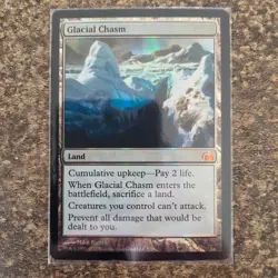 Glacial Chasm - NM/LP - From the Vault: Realms Foil - MTG - Image 1