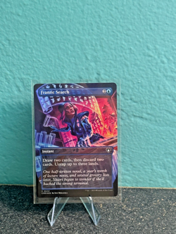 Frantic Search (Borderless) Commander Masters Foil - Image 1