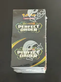 Pokemon TCG Perfect Order 18 Pack Half Booster Box – Sealed – English - Image 1