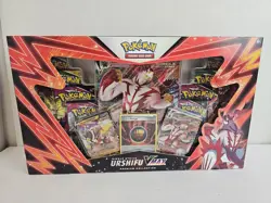 Pokemon TCG Urshifu Single Strike Vmax Premium Collection Box RED 820650808937 - Image 1