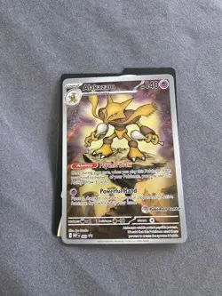 Alakazam | Mega Evolutions | 009 | ETB Promo Pokemon Center Stamped - Image 1