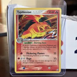 2005 Pokemon EX Unseen Forces Typhlosion Holo #17/115 - Image 1