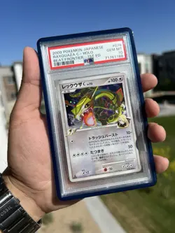 Pokemon Rayquaza C Beat of the Frontier Holo Rare 1st Ed PSA 10 Jp 078/100 - Image 1