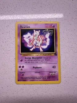 Pokemon WoTC Promo Mewtwo (Movie Promo) 03/53 - LP - Image 1