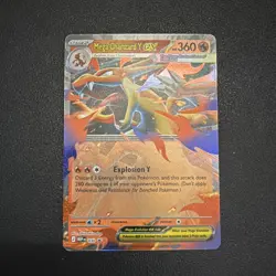 Mega Charizard Y ex 030 MEP Mega Evolution Promo Holo Pokemon NM - Image 1