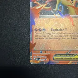 Mega Charizard Y ex 030 MEP Mega Evolution Promo Holo Pokemon NM - Image 5