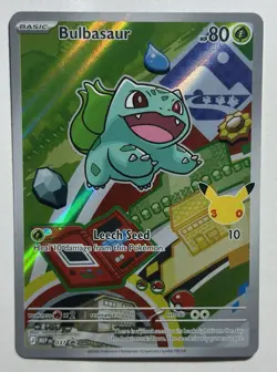Pokemon 30th Anniversary Promo Art. Bulbasaur Charmander Squirtle - Image 2