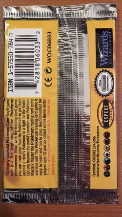 Pokemon Base Set Booster Pack | 1999 | WOTC | Charizard Pack Art - Image 2