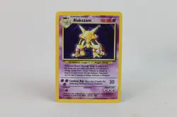 Alakazam 1/102 Base Set Holo Pokemon TCG LP/NM - Image 1