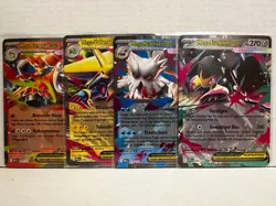 Pokemon ex Lot 4 Karten Mega-Camerupt Voltenso Rexblisar Flunkifer DE - Image 1