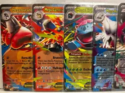 Pokemon ex Lot 4 Karten Mega-Camerupt Voltenso Rexblisar Flunkifer DE - Image 2
