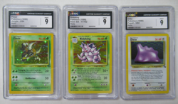 3 1999 Pokemon Base Set Nidoking Ditto Pinsir - For FLYSKYHIGH_UK - Image 1