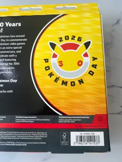 Pokemon TCG Pokemon Day 2026 30th Anniversary Collection Box New Sealed - Image 4
