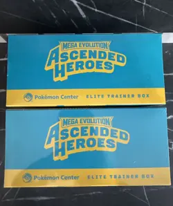 2x Pokemon TCG - Ascended Heroes Pokemon Center ETB Elite Trainer Box Sealed - Image 5