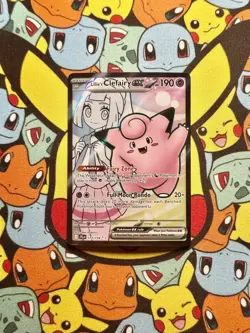 Pokemon Lillie's Clefairy ex 173/159 Sv09: Journey Together Holo - Image 1