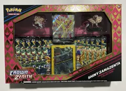 Pokemon Shiny Zamazenta Crown Zenith Premium Figure Collection Sealed - Image 1