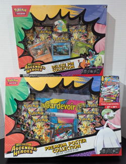 Pokemon Ascended Heroes Mega Gardevoir Poster Collection & Pin Collection Bundle - Image 2