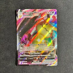 Pokemon TCG- Mimikyu VMAX Ultra Rare SWSH09: Brilliant Stars 069/172 NM - Image 1