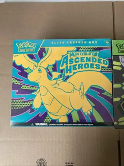 Pokemon TCG Ascended Heroes ETB and Perfect Order ETB Sealed - Image 2