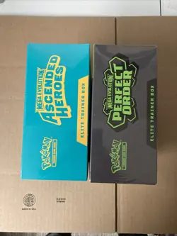 Pokemon TCG Ascended Heroes ETB and Perfect Order ETB Sealed - Image 4