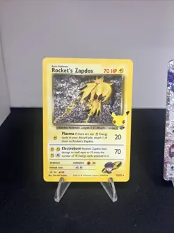 Pokemon 25th Celebrations Lot of 3 Rockets Zapdos Reshiram Donphan - Image 2