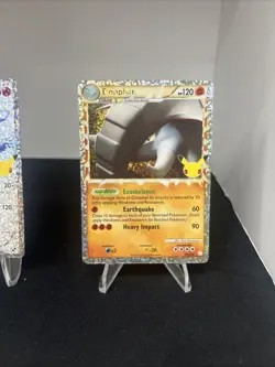 Pokemon 25th Celebrations Lot of 3 Rockets Zapdos Reshiram Donphan - Image 4