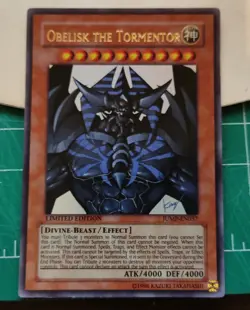 Obelisk the Tormentor JUMP-EN037 Shonen Jump Magazine Promos Limited Edition - Image 2