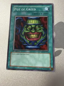 Pot of Greed SD1-EN015 (Common, 1st Edition, Lightly Played / LP) Yugioh - Image 1