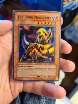 Yugioh The Fiend Megacyber TP4-005 Super Rare - Image 1