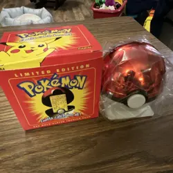 Pokemon Limited Edition 23K Gold-Plated Pikachu Trading Card red box - Image 3