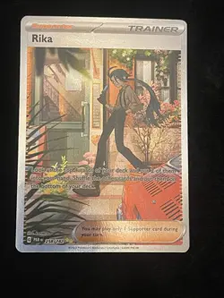 Pokemon TCG Rika Trainer Special Illustration Card Paradox Rift - Image 1