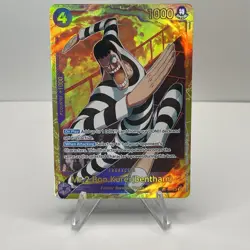 Mr. 2 Bon Clay EB01-061 SEC One Piece Card Game Secret Rare Holo NM - Image 1