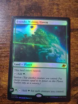 Evendo Waking Haven Edge of Eternities Magic: The Gathering Card LP Condition - Image 1
