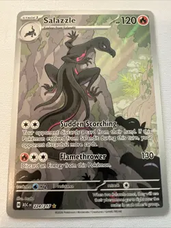 Pokemon TCG - Salazzle 224/217 - Ascended Heroes - Holo Illustration Rare Card - Image 1