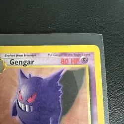Gengar 20/62 Fossil Non Holo Rare Pokemon Card WOTC LP - Image 3