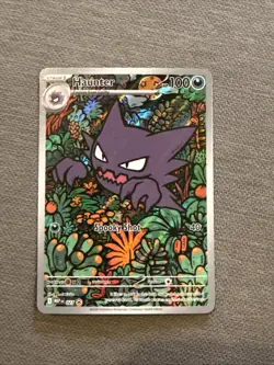 Pokemon TCG Haunter 027 Promo Card Mega Evolutions NM BATTLE DECK EXCLUSIVE - Image 1